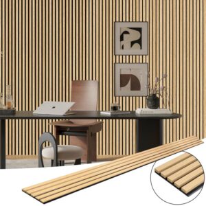 3D Wood Slat Wall Panel