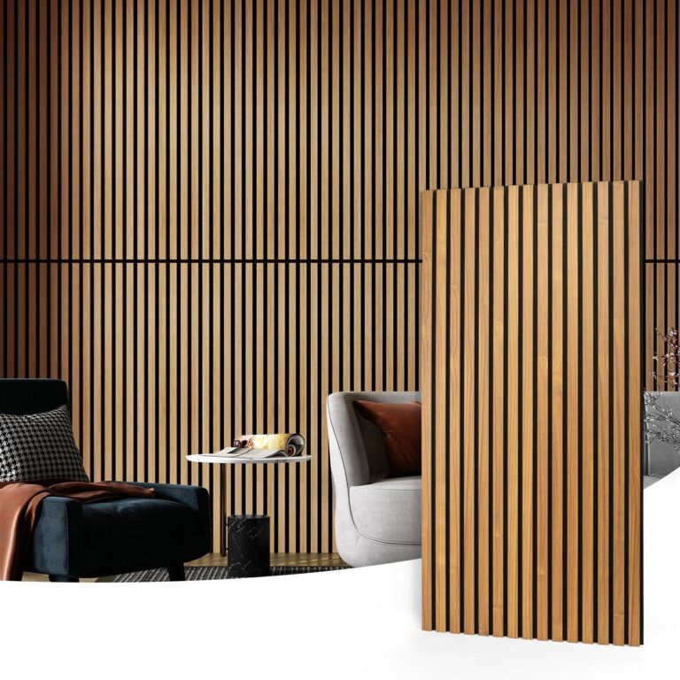 Fluted Sound Absorbing Panel